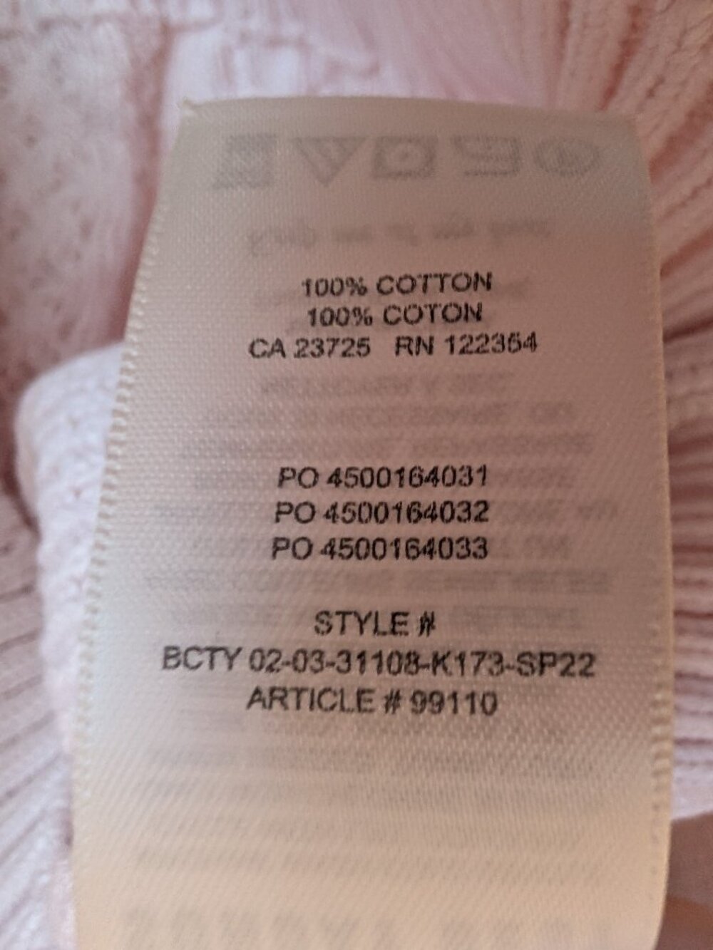 SUNDAY BEST (Aritzia) Cable Knit Oversized Sweater | Medium - Picture 7 of 8